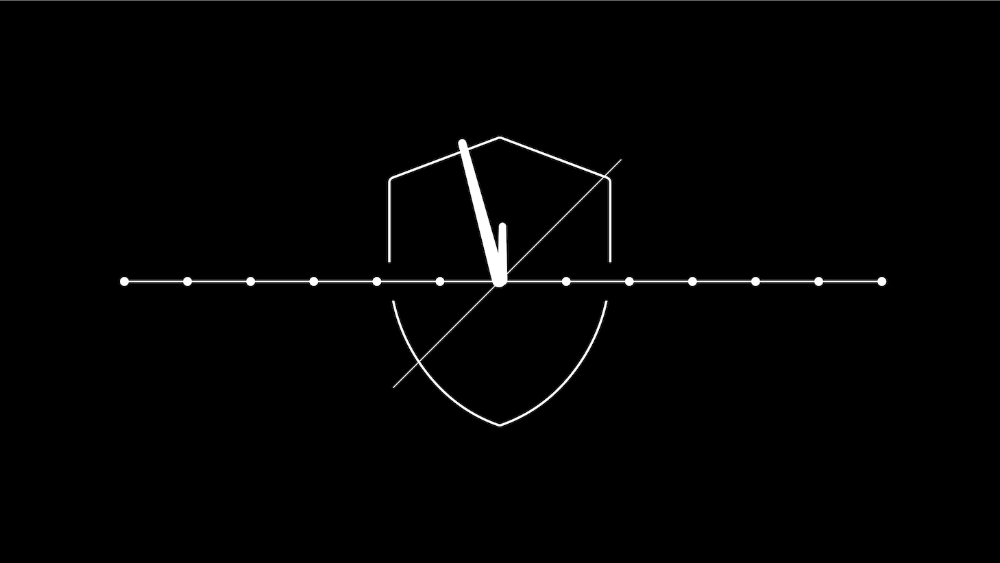 数字资产安全核对的抽象示意图